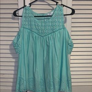 women’s cold shoulder top